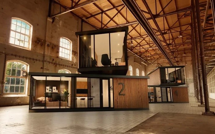 VR en applicatie ondersteunen ‘doos in doos’ bouwconcept Salland